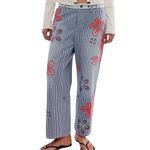 We The Free  Hot Tropics Cuffed Harem Pants Size 10 New with Tag MSRP $248 SOO Photo 4