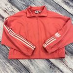 Adidas Adicolor 3D Trefoil Track Zip-Up Sweatshirt | Rose Pink Photo 2