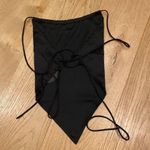 White Fox Boutique Dance Til Dawn Crop Top in Black Photo 0