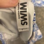 American Apparel Blue Floral High Waisted Bikini Photo 2