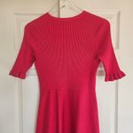 Kate Spade  New York Sweater Dress Rose Pink Cotton Silk Blend Size S Photo 7