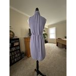 Wilfred  Aritzia Womens Sz Small Sabine Dress Mini Sheath Light Purple Has Stain Photo 2