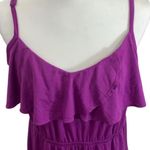 Pure Energy Purple Spaghetti Strap Maxi Dress Photo 2