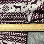 Victoria's Secret  PINK Shirt Small Thermal Henley Fair‎ Isle Dog Pajama Top Photo 1