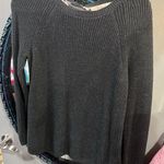 Loft Cozy Gray Knit Sweater. . Photo 0