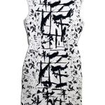 BCBG MAXAZRIA Jose Jacquard Print Black/White Knit Bandage Body-con Dress Size S Photo 2
