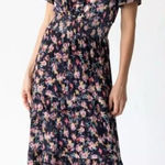 Natural Life NWT Bella Velvet Floral Maxi Dress Tiered Boho Size Medium NEW Photo 0