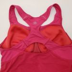 Athleta  Pink Orange Workout Racerback Tank Top Women's Size Small Athletic Photo 7