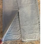 BLANK NYC NEW  Size 27 Denim Maxi Skirt Front Slit Western Light Wash Photo 2