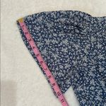 She & Sky Blue and White Boho Preppy V-Neck Flutter Sleeve Sundress Photo 6