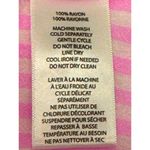 Luxurious Cozy Fabrics Pink White Striped Long Sleeve Button Down Womens Shirt M Size undefined Photo 4