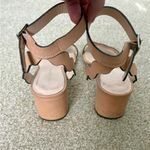 Loeffler Randall Emi Emi Scalloped Leather Block Heel Sandals Nude Photo 2