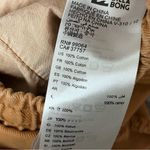 Billabong  Coast Line Denim Shorts S Tan Orange Low Rise Frayed Hem Beach Coastal Photo 5