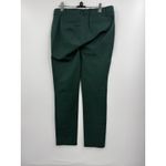 J.Crew Pants Womens 4R Green Stretch Dress Ankle Zip Pocket Trousers Work Office Size 4 Photo 5