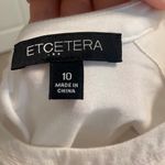 Etcetera White Tank Top Photo 5