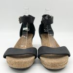 UGG  Womens Zoe Leather Cork Wedge Sandals Size 9.5 Modern Boho Minimalist Chic‎ Photo 6