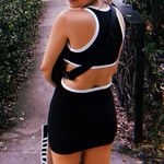 Black and white cutout dress Photo 1