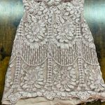WAYF Venice Off the Shoulder Lace Minidress Photo 6