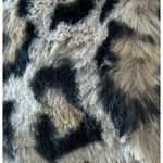 Generation Love  Leopard Slippers MEDIUM Slides Open Toe Faux Fur Comfort $85 NEW Photo 1