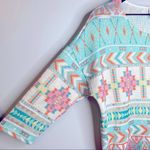 Anthropologie Akemi + Kin  Women’s Morgana Aztec Pullover Size‎ M Photo 6