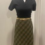White Stag VTG 1960s Green Plaid Wool Knee-Length Skirt - 6 Photo 1