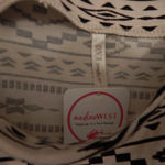 DNA  Couture Tan Aztec Print Pencil Skirt Photo 1