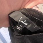 Lulus NWT black ruched mesh sleeveless cutout dress Photo 6