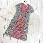 St. John  Collection‎ Amelia Women's Tweed Colorblock Sheath Dress Size 4 Photo 4