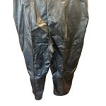 Princess Polly  Black Faux Leather Pants Trousers Women's US 10 UK‎ 14 EU 42 Photo 6