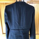 Gap  Double-breasted V-neck Rayon Blend Blazer Navy Size 10 Photo 5