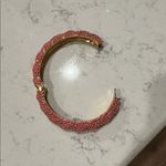 Lilly Pulitzer Pink and Gold Tone Enamel Sea Urchin Bracelet Photo 2