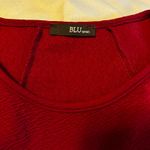 Blu Seven Short Sleeve Dress Size Small Maroon Color Red Photo 1