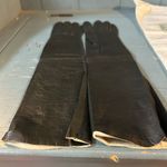 Christian Dior Vintage Ladies Black Evening Gloves Calfskin MWT Gants 6.5 Photo 0