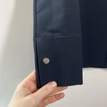 ADAY  Strategy‎ One Snape Button Blazer in Navy Blue Photo 3