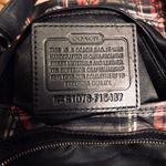Coach RARE Soho Plaid Black and Red Shoulder Bag Photo 4
