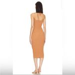 House of Harlow NWT  1960 x Revolve Karena O Ring Halter Tie Midi Dress in Orange Photo 2