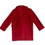 Nine West Womens Red Vintage Wool Single-Breasted Coat Classic Elegant Size XS S Photo 3