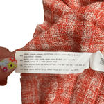 ZARA Orange Tweed Pleated y2k Mini Skirt Women’s size M Photo 7