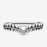 Pandora Wheat grains wishbone ring Photo 5