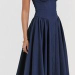 House Of CB  'Samaria' French Navy Corset Sundress NWOT‎ size XL Photo 1