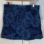 Ripskirt Velcro wrap skirt blue size medium adjustable vacation Hawaiian Florida Photo 0