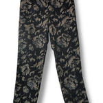 Peruvian Connection  Brocade‎ Velvet Pants 12 Floral Baroque Holiday Dark Romance Photo 0