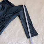 La Femme La‎ Femme Navy Draped Evening Gown Long Sleeve Size 4 Photo 4