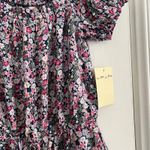 Bebop NWT  S Small Floral Romper Off Shoulder Bardot Drawstring Waist Mini Skort Photo 1