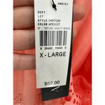 AGB Pink Peach Long Sleeve Built In Bra Top Women's Size X Photo 7