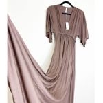Rachel Pally NWT Long Caftan Maxi Dress Size Small Pecan Short Sleeve Lagenlook Photo 10