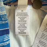 Lemlem NEW  Eshal Striped High Waist Bikini Bottom Blue XS Photo 6