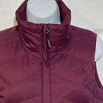 The North Face Down Alpz Vest 550 Fill Medium Maroon size XS Photo 2
