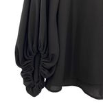 VICI Women’s Tyche Black Bishop Sleeve Blouse Top Photo 3