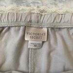 Victoria's Secret Victoria’s Secret women M soft and smoothe pajama pants w/lace trim waist grey Photo 4